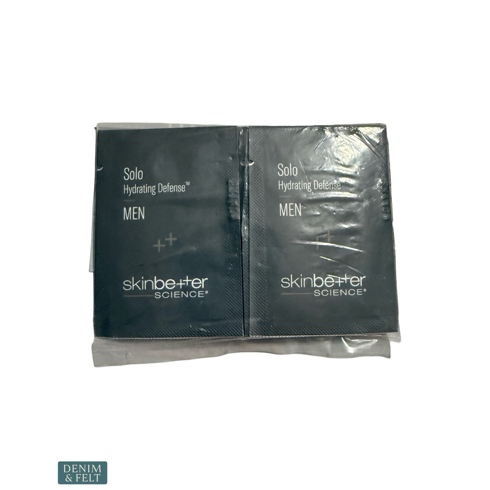 NEW Skinbetter Science Solo Hydrating Defense Men Sample Pack Skincare Lot of 10